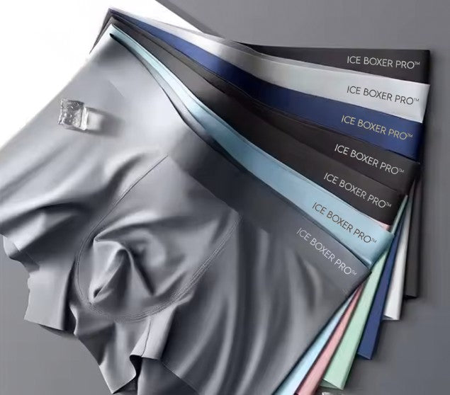 Ice Boxer Pro™ - Cueca de Seda Térmica